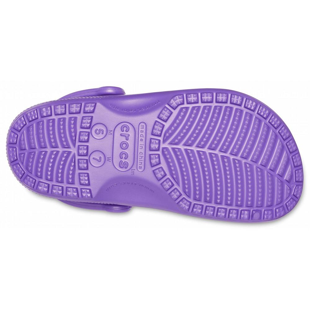 Crocs Classic Men Clogs Purple | ZMRQWA320