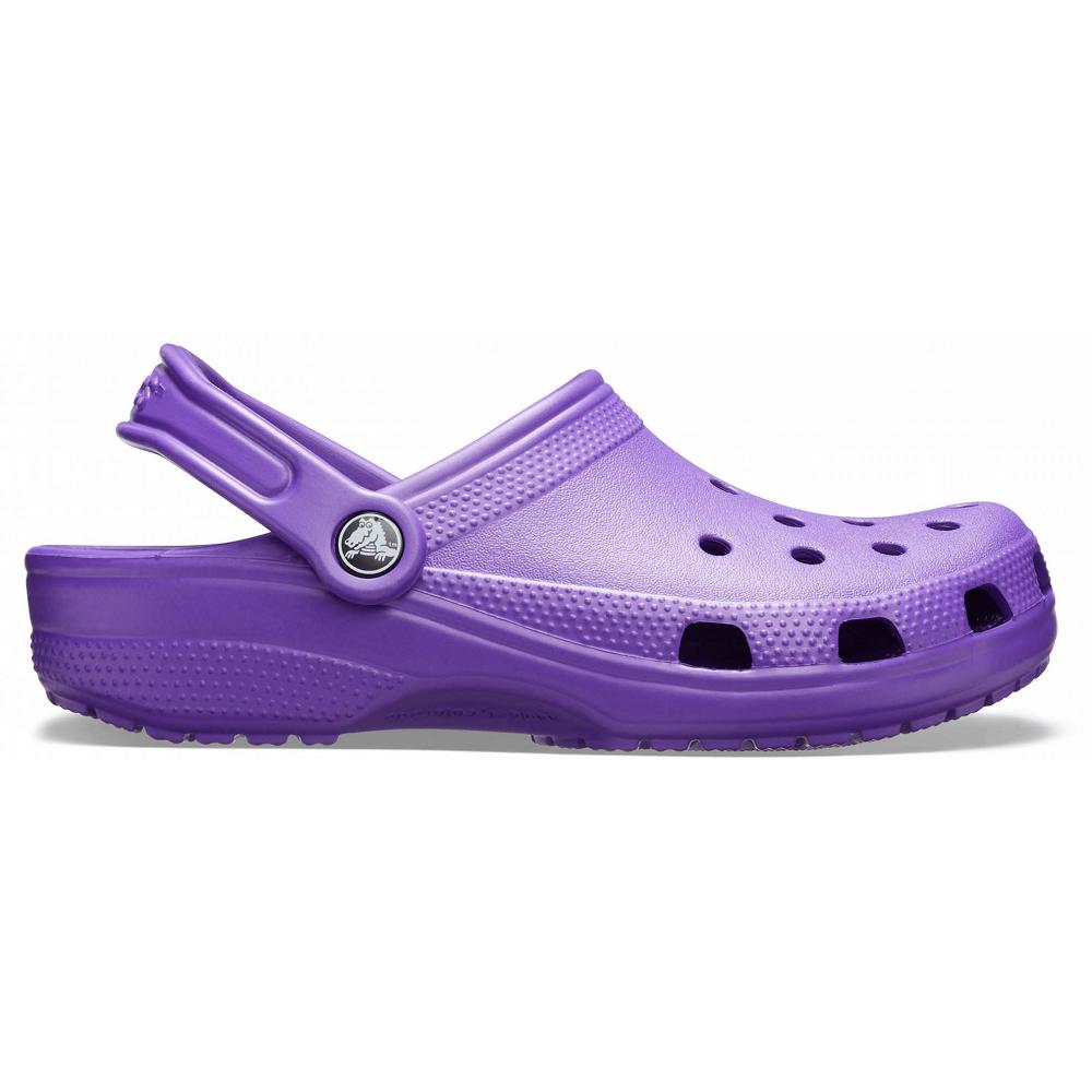 Crocs Classic Men Clogs Purple | ZMRQWA320