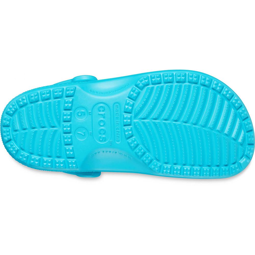 Crocs Classic Men Clogs Turquoise | NEHWKO061