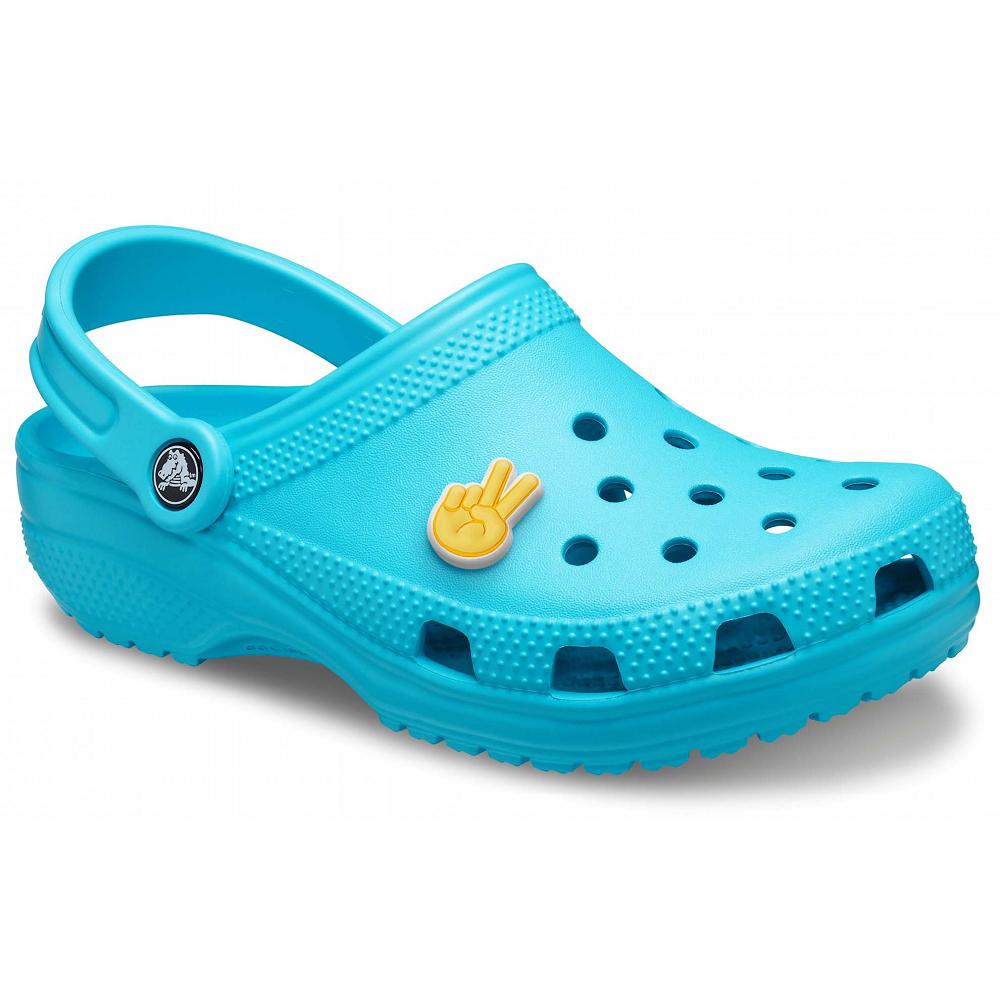 Crocs Classic Men Clogs Turquoise | NEHWKO061