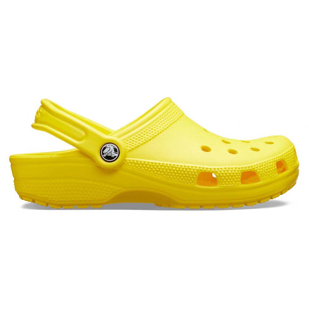 Crocs Classic Men Clogs Yellow | RLKYVX914