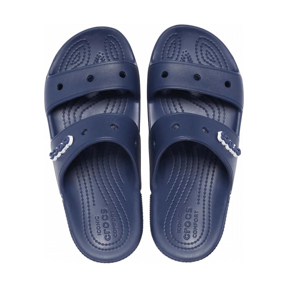 Crocs Classic Men Sandals Navy | TFKXLG706
