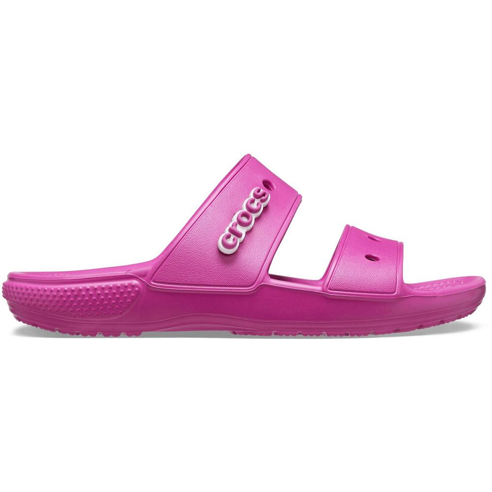 Crocs Classic Men Sandals Pink | YZUFCW905