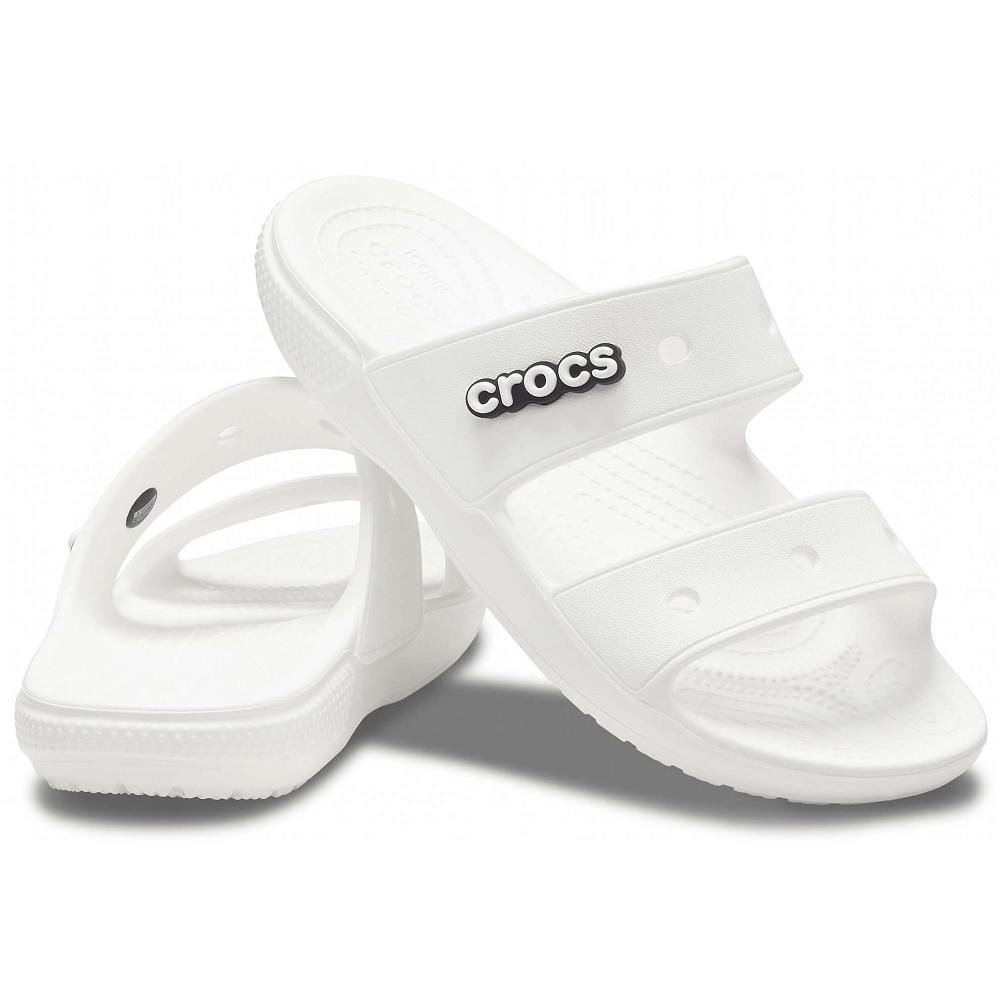 Crocs Classic Men Sandals White | UCYMDR520