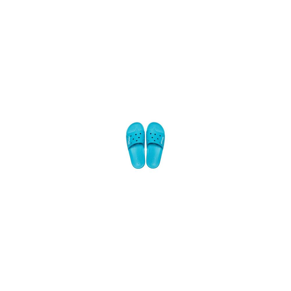 Crocs Classic Men Slides Blue | ENRHYM543