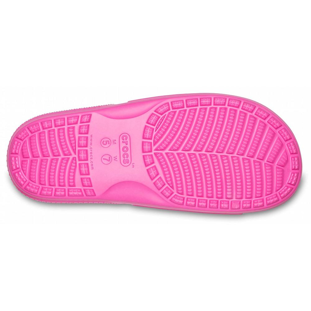 Crocs Classic Men Slides Pink | TEWZGR843