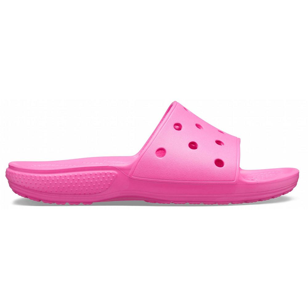 Crocs Classic Men Slides Pink | TEWZGR843