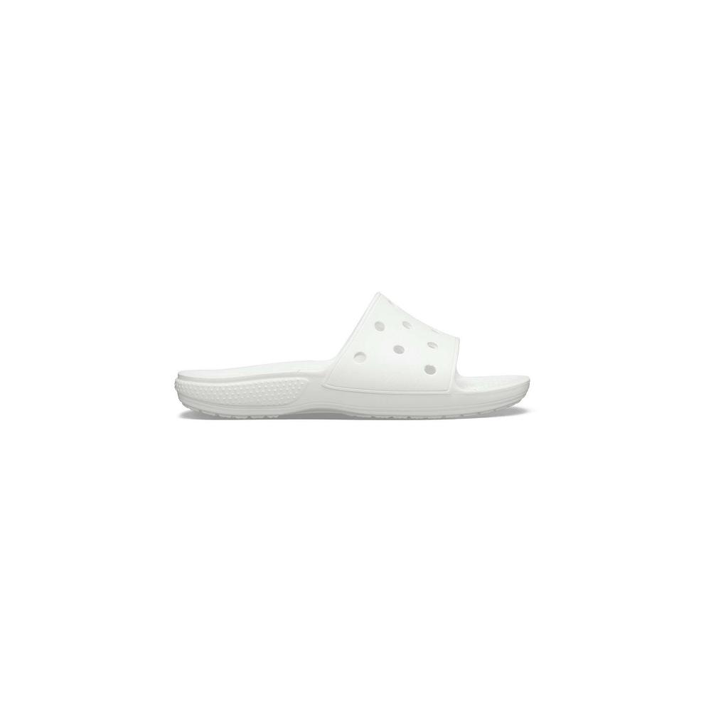 Crocs Classic Men Slides White | XAWNKZ801