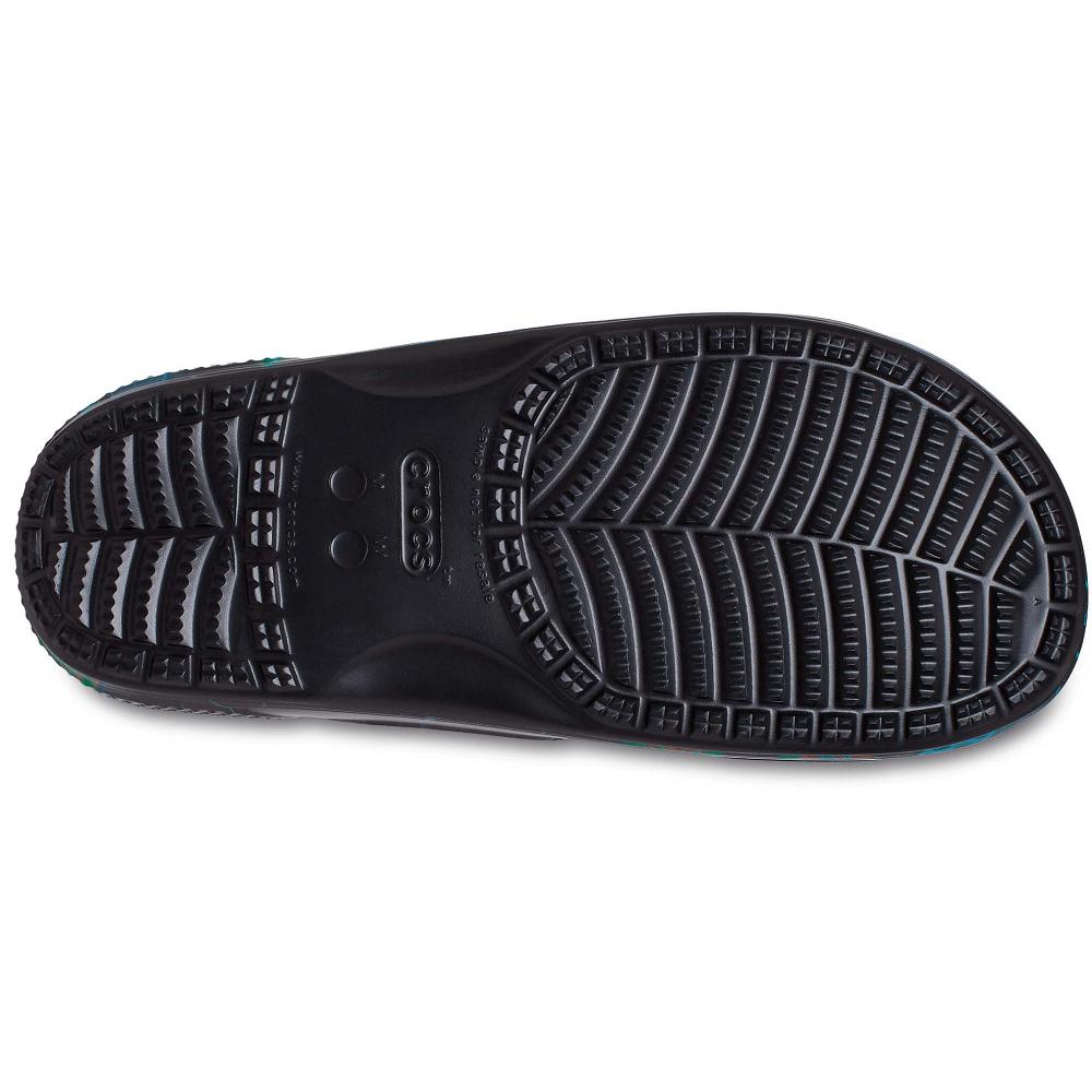 Crocs Classic Out of This World Men Sandals Black | RZJYLE105