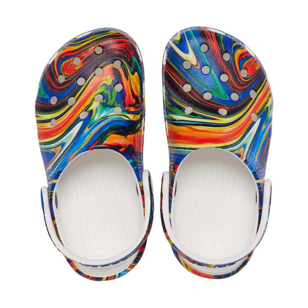 Crocs Classic Out of this World II Kids' Clogs Orange / Multicolor | DKZTUN538