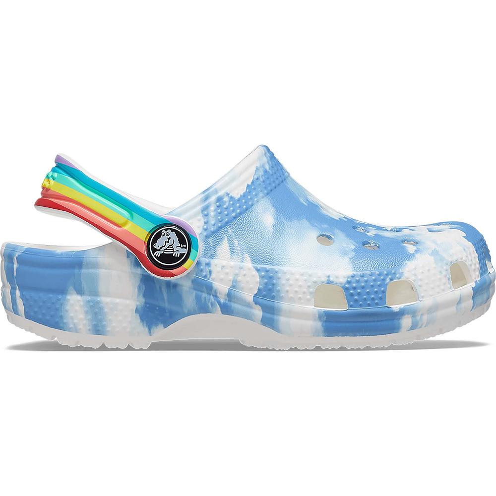 Crocs Classic Out of this World II Kids' Clogs White / Blue | DBFQGN365