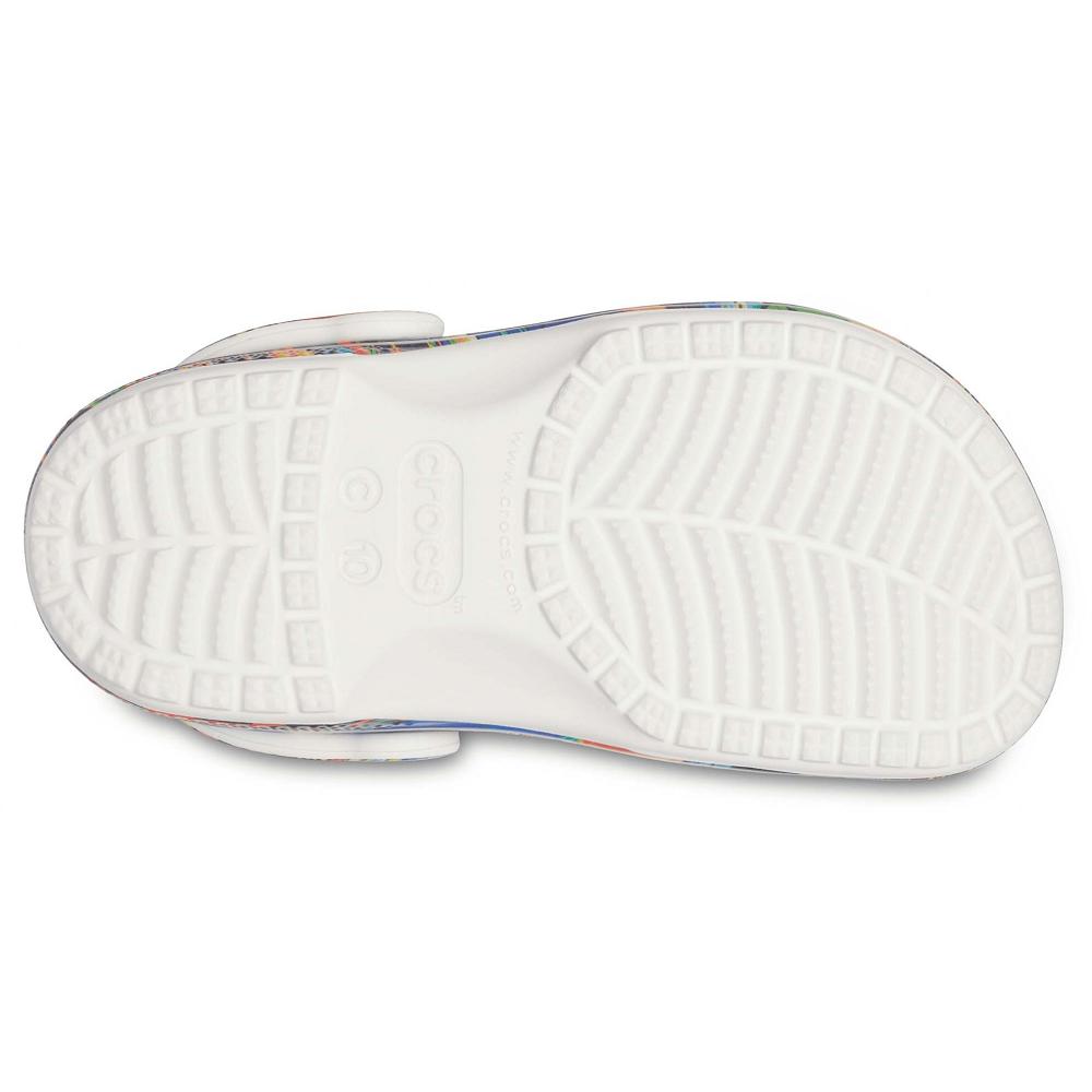 Crocs Classic Out of this World II Kids' Clogs Blue / Multicolor | VUFZWD792