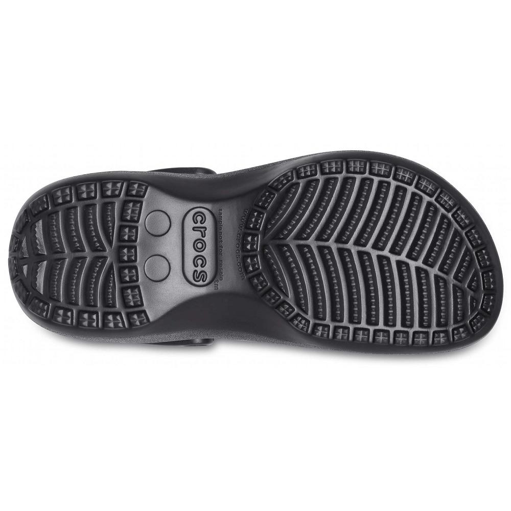 Crocs Classic Platform Women Clogs Black | CVMWQZ162