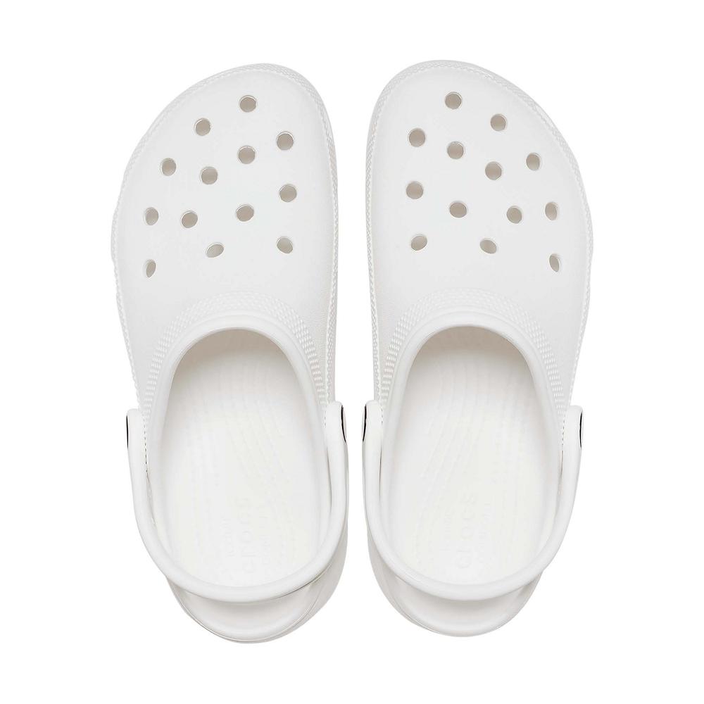 Crocs Classic Platform Women Clogs White | YSAEKW365