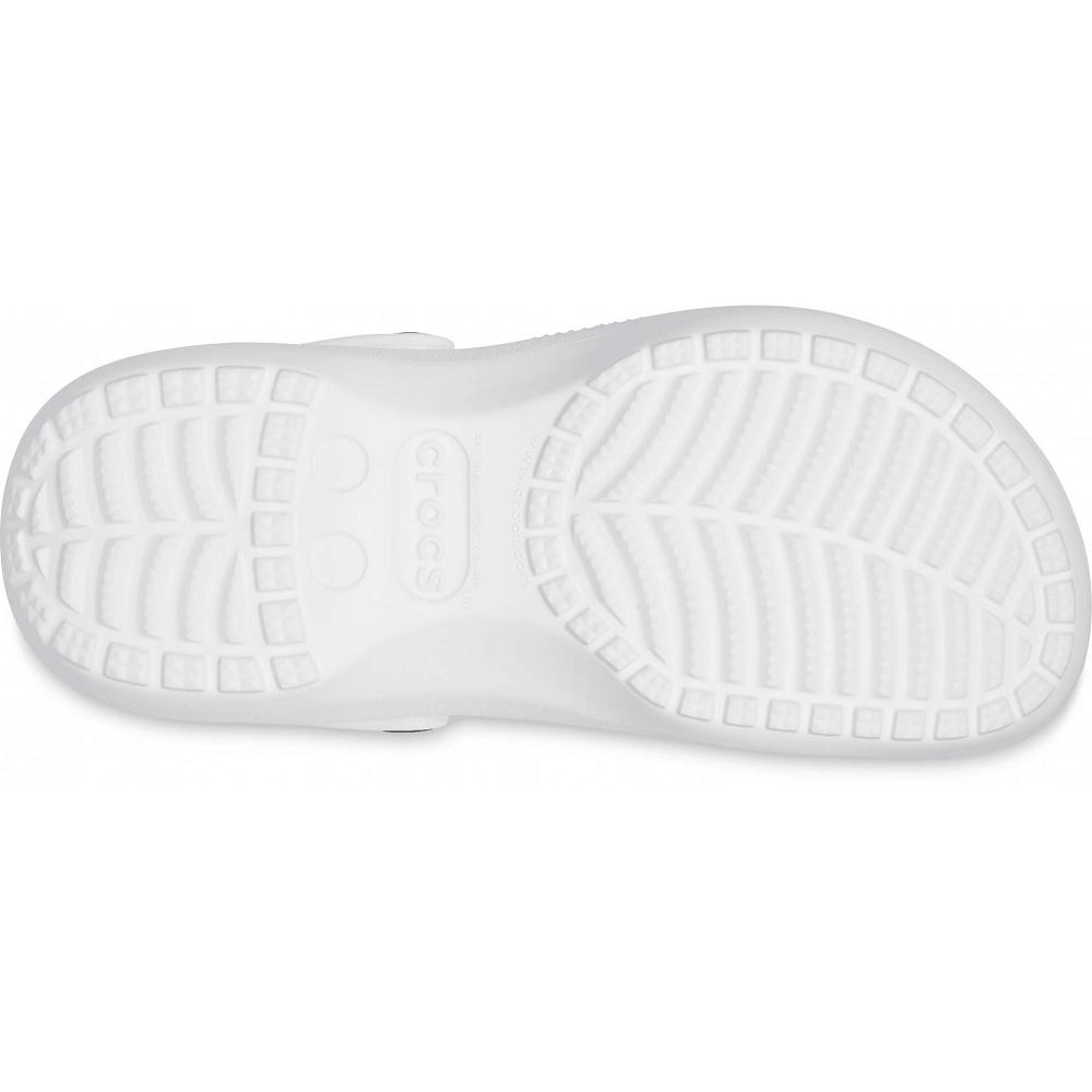 Crocs Classic Platform Women Clogs White | YSAEKW365