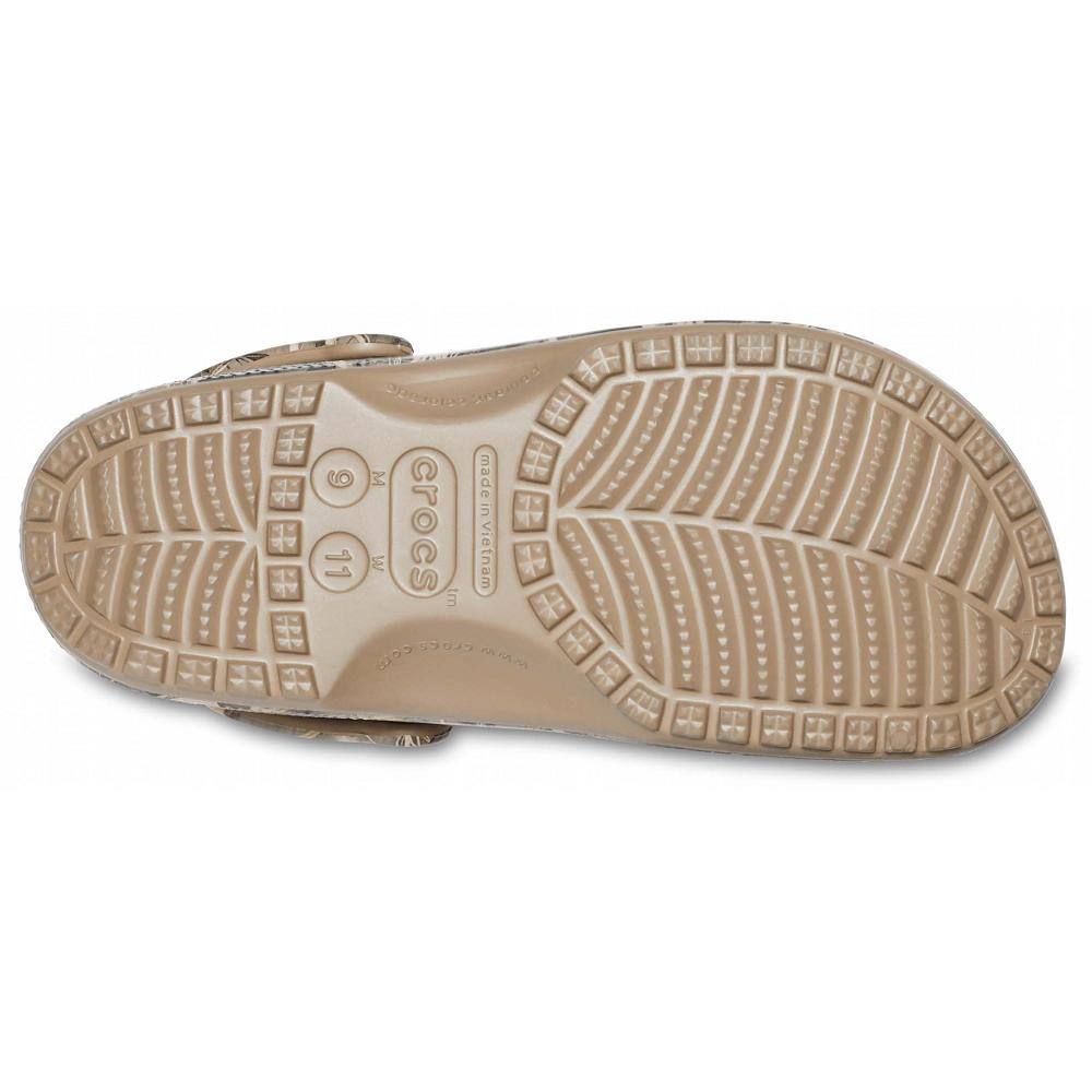 Crocs Classic Realtree V2 Men Clogs Olive | SBIDJO640