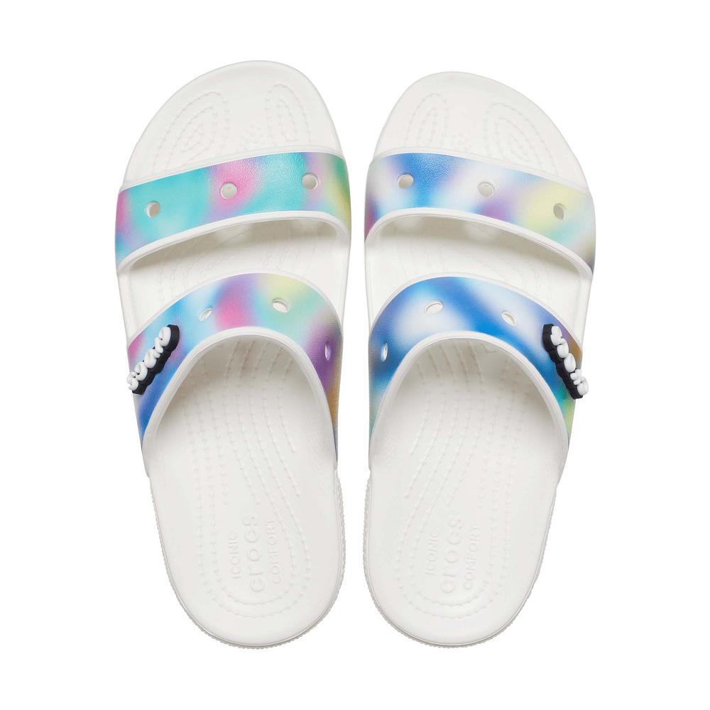 Crocs Classic Solarized Women Sandals White | RHFVIK098