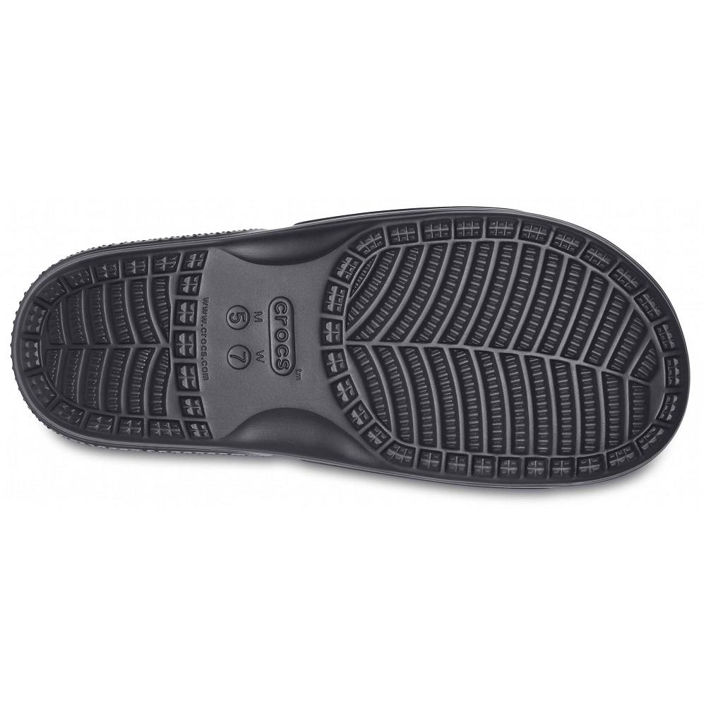 Crocs Classic TieNew Zealand -Dye Graphic Women Slides Black | LVNRGP793