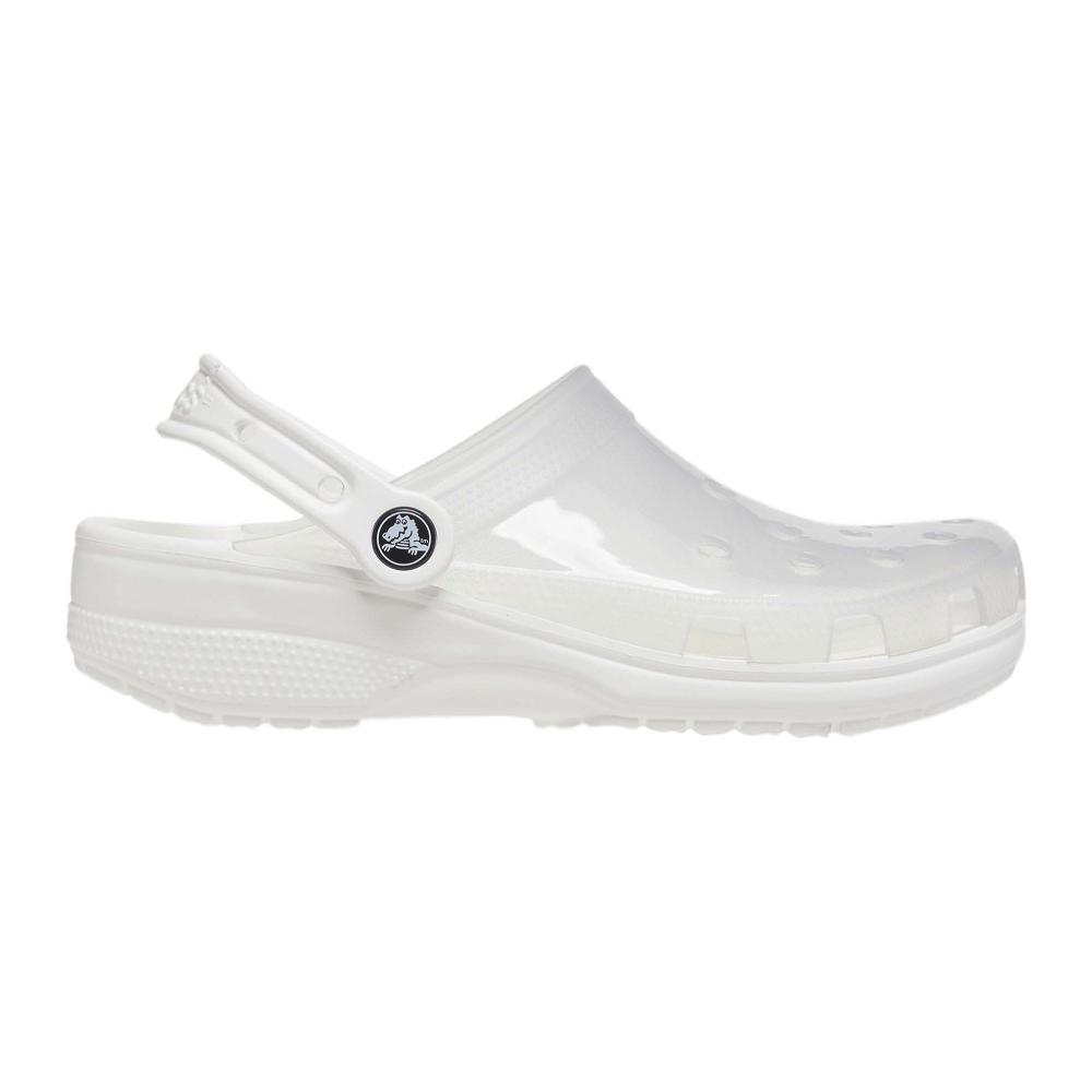 Crocs Classic Translucent Men Clogs White | URJGZX419