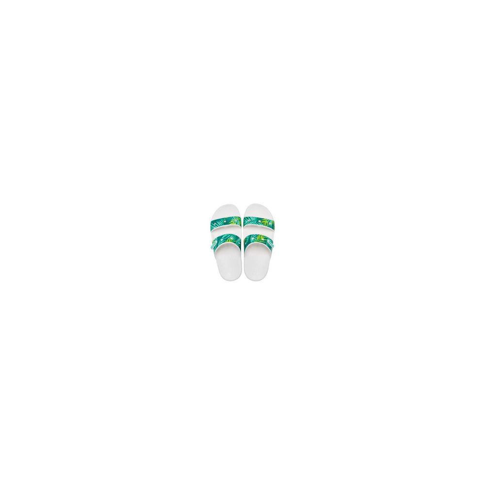 Crocs Classic Tropical Women Slides White / Multicolor | SPYEHF071