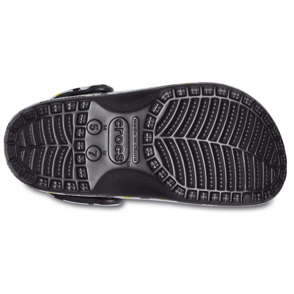 Crocs Classic Vacay Vibes Men Clogs Black / White | CDYBOS875