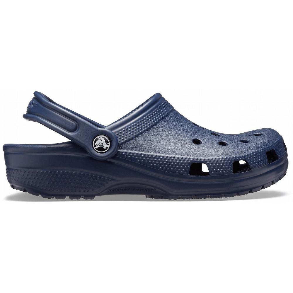Crocs Classic Women Clogs Navy | VKTXHA215