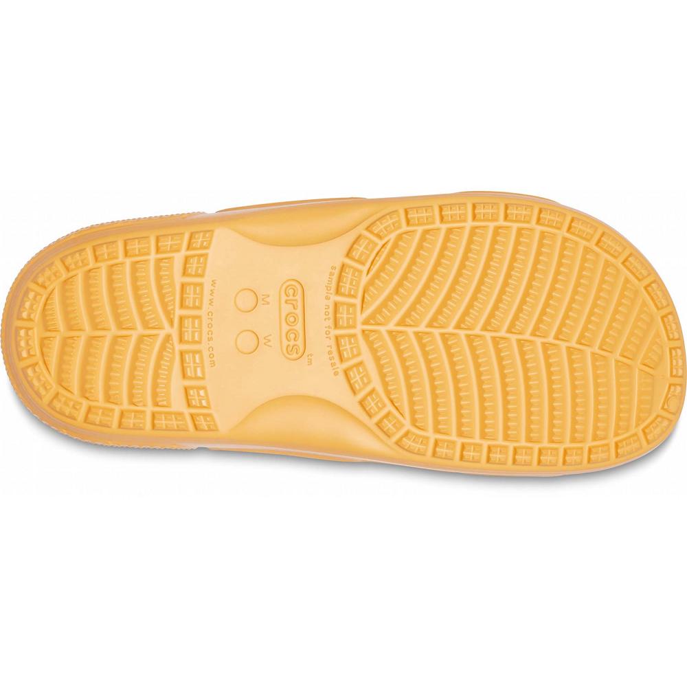Crocs Classic Women Slides Orange | VHGMSD178