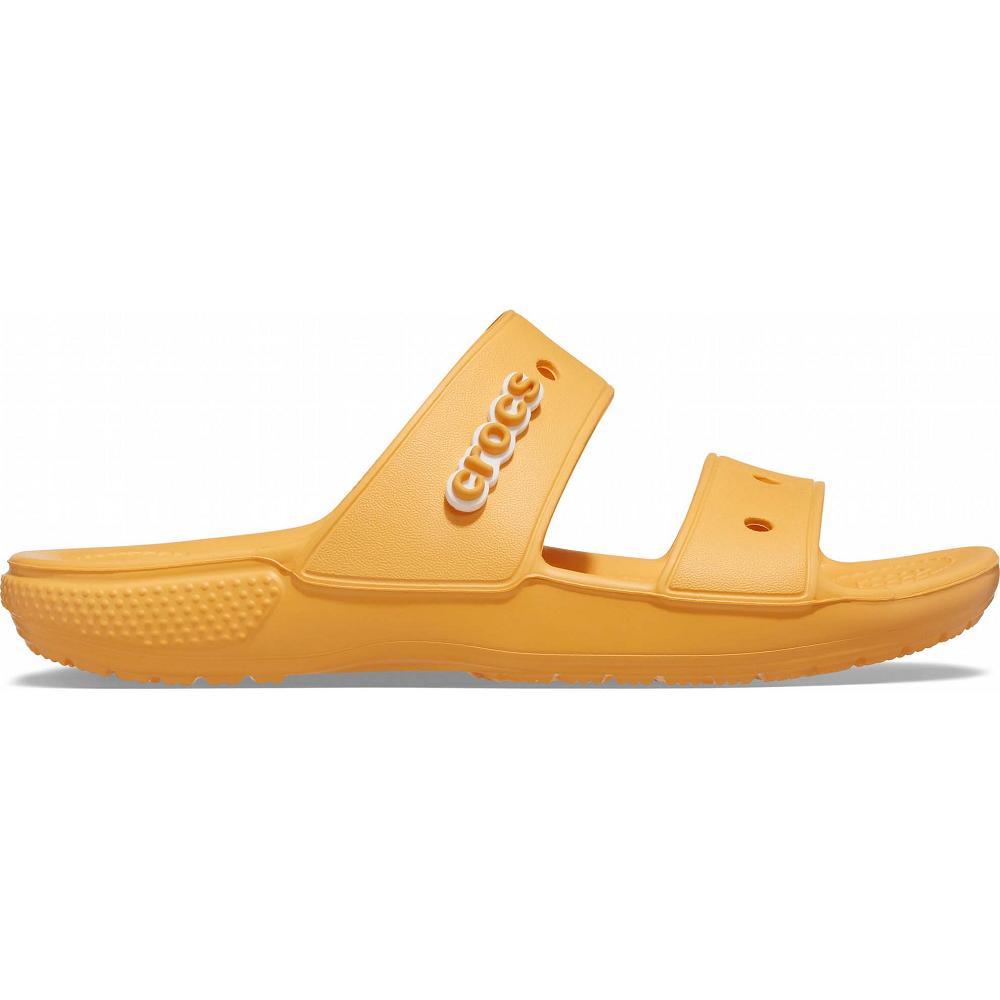 Crocs Classic Women Slides Orange | VHGMSD178