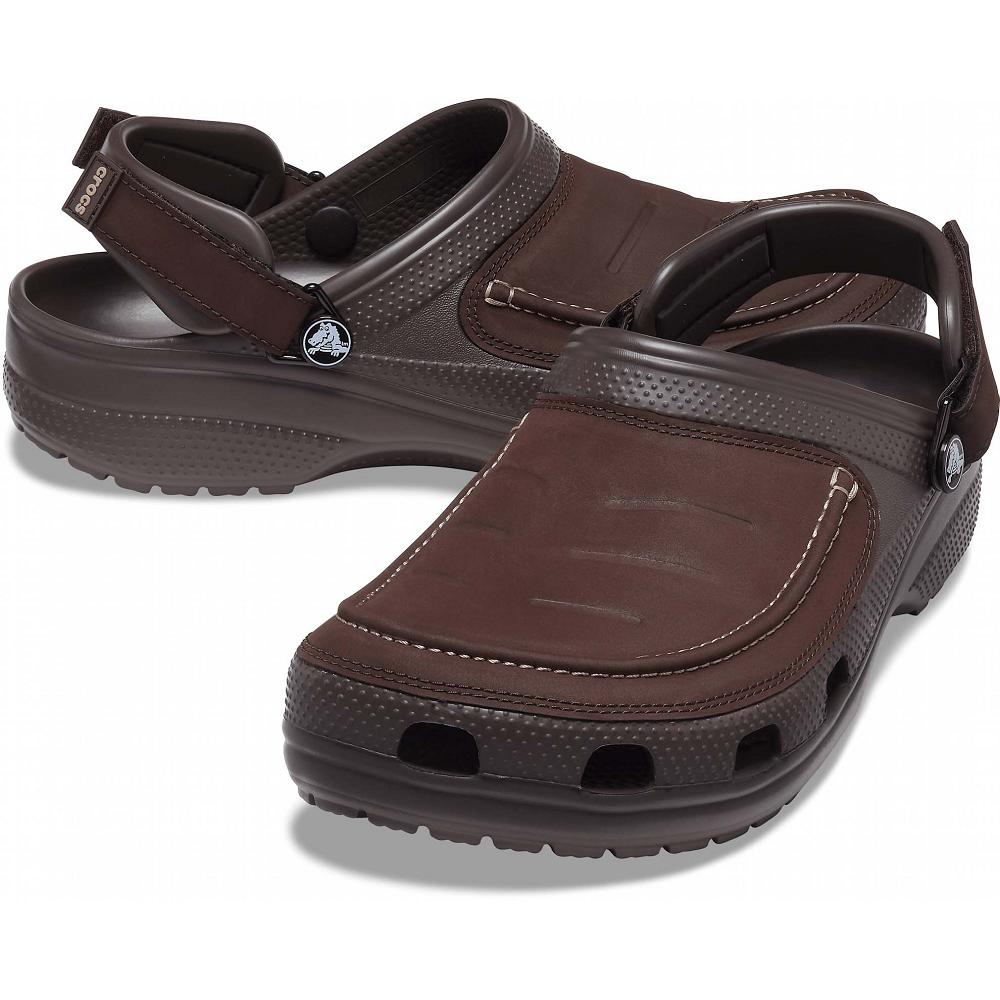 Crocs Classic Yukon Vista II Men Clogs Coffee | VLRSQM438