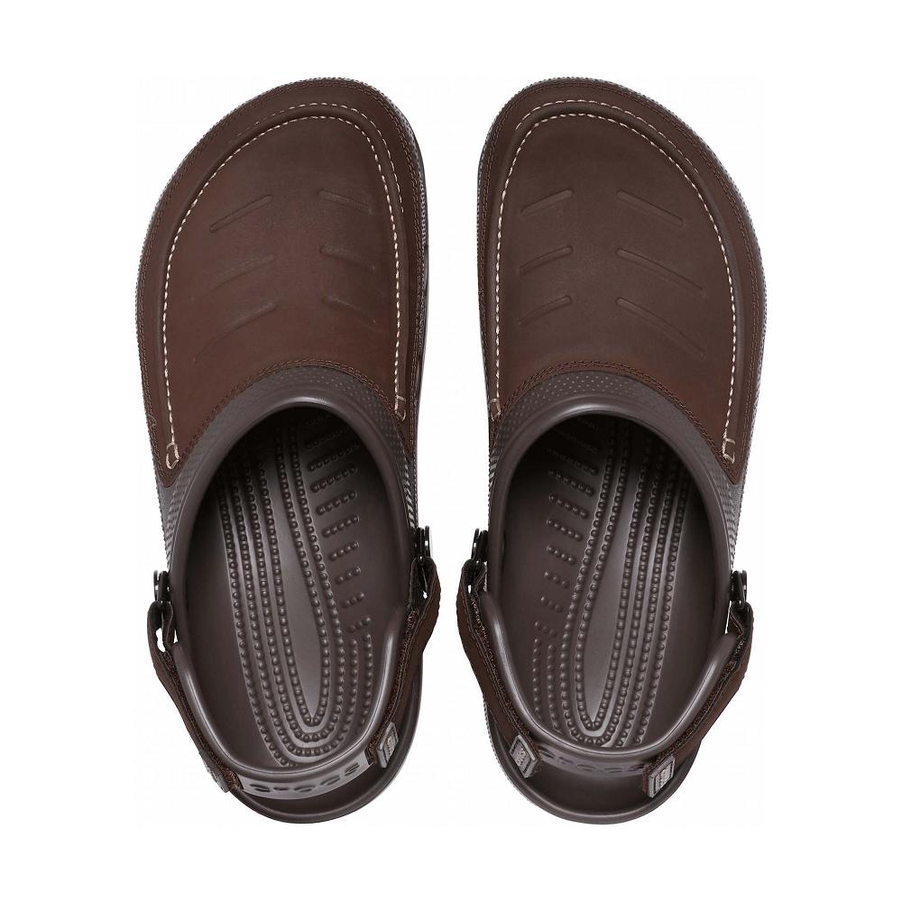 Crocs Classic Yukon Vista II Men Clogs Coffee | VLRSQM438