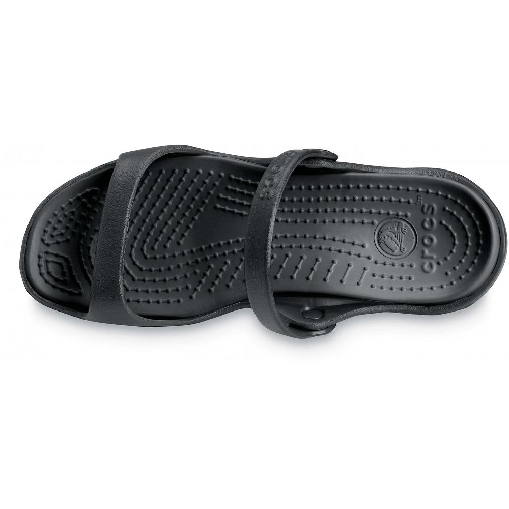 Crocs Cleo Women Slides Black | BDYHXN623