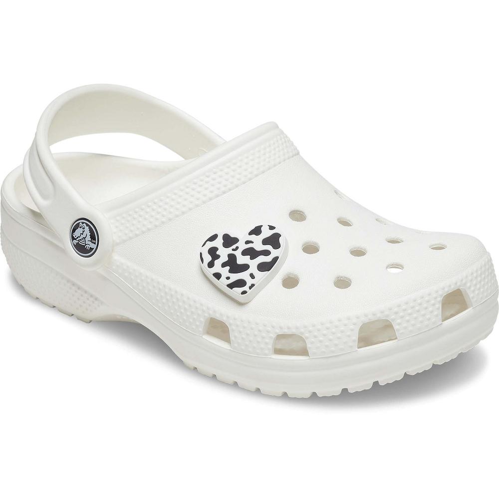Crocs Cow Print Heart Men Jibbitz Charms | ZFYRJL421