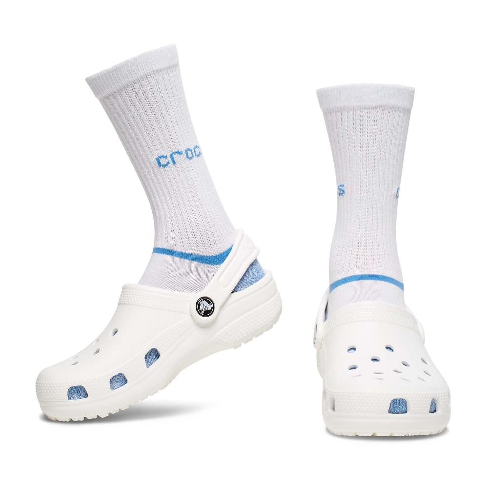 Crocs Crew Seasonal 3New Zealand -Pack Kids' Socks Pink / Multicolor | NLXBYS358