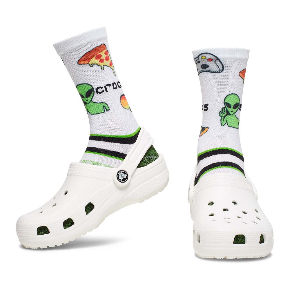 Crocs Crew Seasonal 3New Zealand -Pack Kids' Socks Red / Multicolor | UMIWRP453
