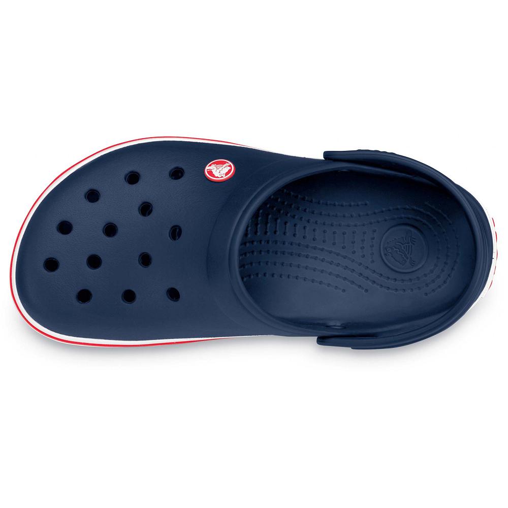 Crocs Crocband™ Men Clogs Navy | DQSFWH319