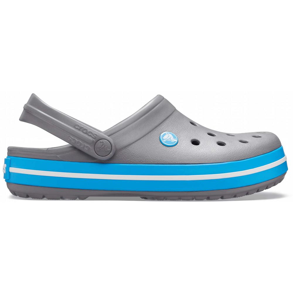 Crocs Crocband™ Men Clogs Silver | MQWBFZ790