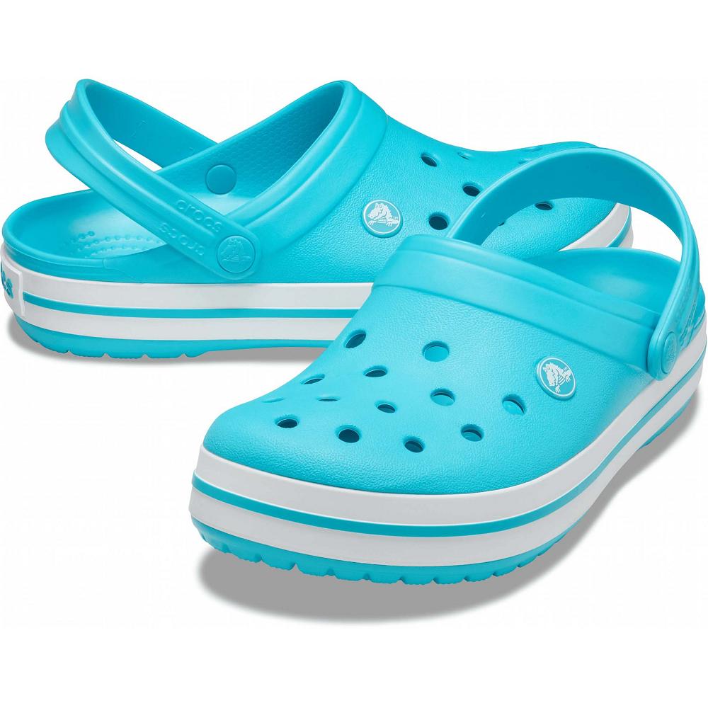 Crocs Crocband™ Men Clogs Turquoise | BWSXJQ309