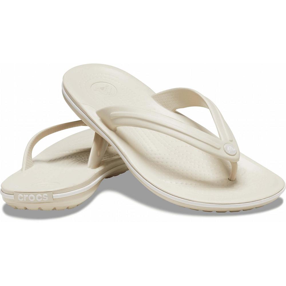 Crocs Crocband™ Men Flip Flops Beige | MDGHAJ691