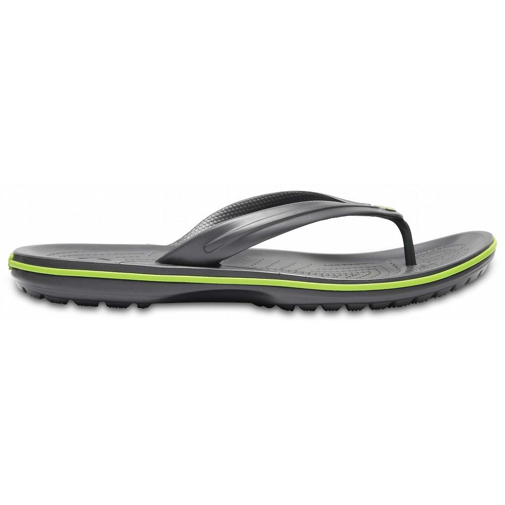 Crocs Crocband™ Men Flip Flops Grey | HYRJZQ093