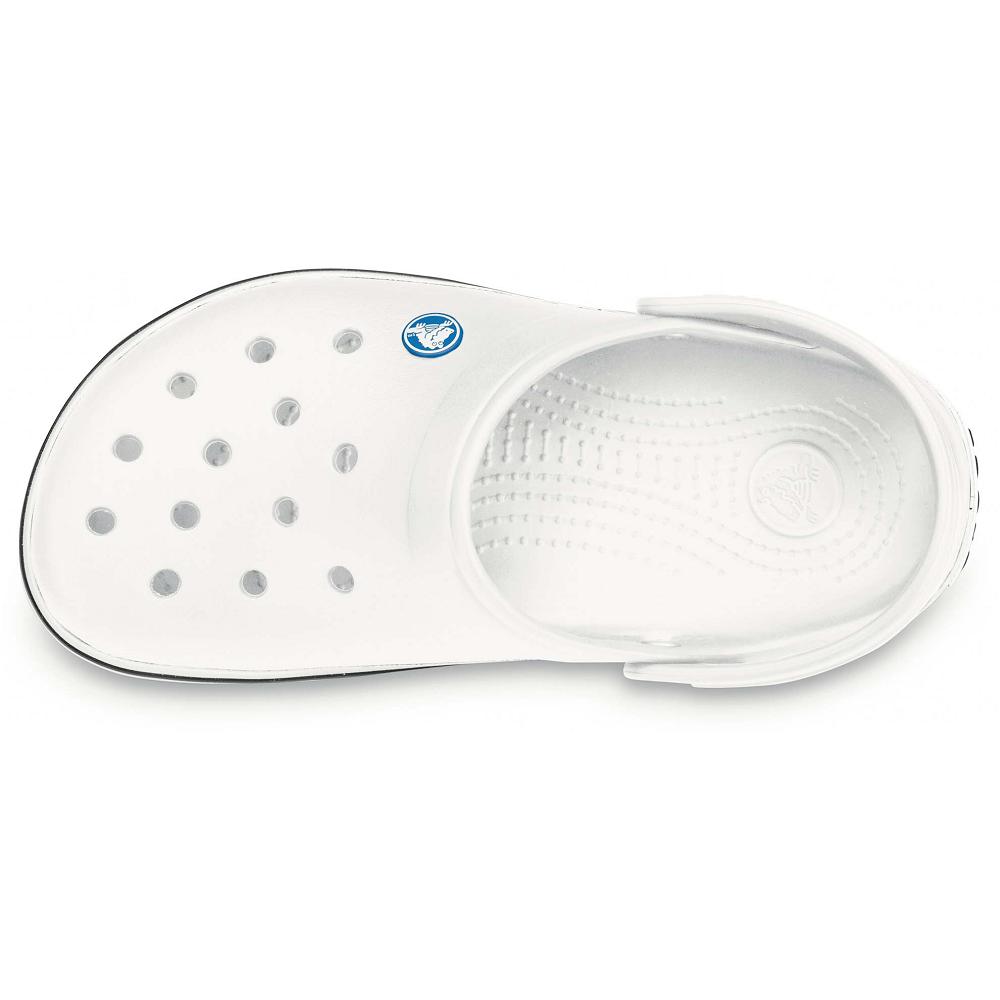 Crocs Crocband™ Women Clogs White | RQAHMK132