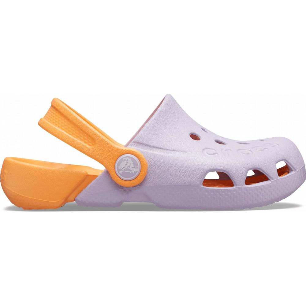 Crocs Electro Kids' Clogs Purple | ICGQUA659