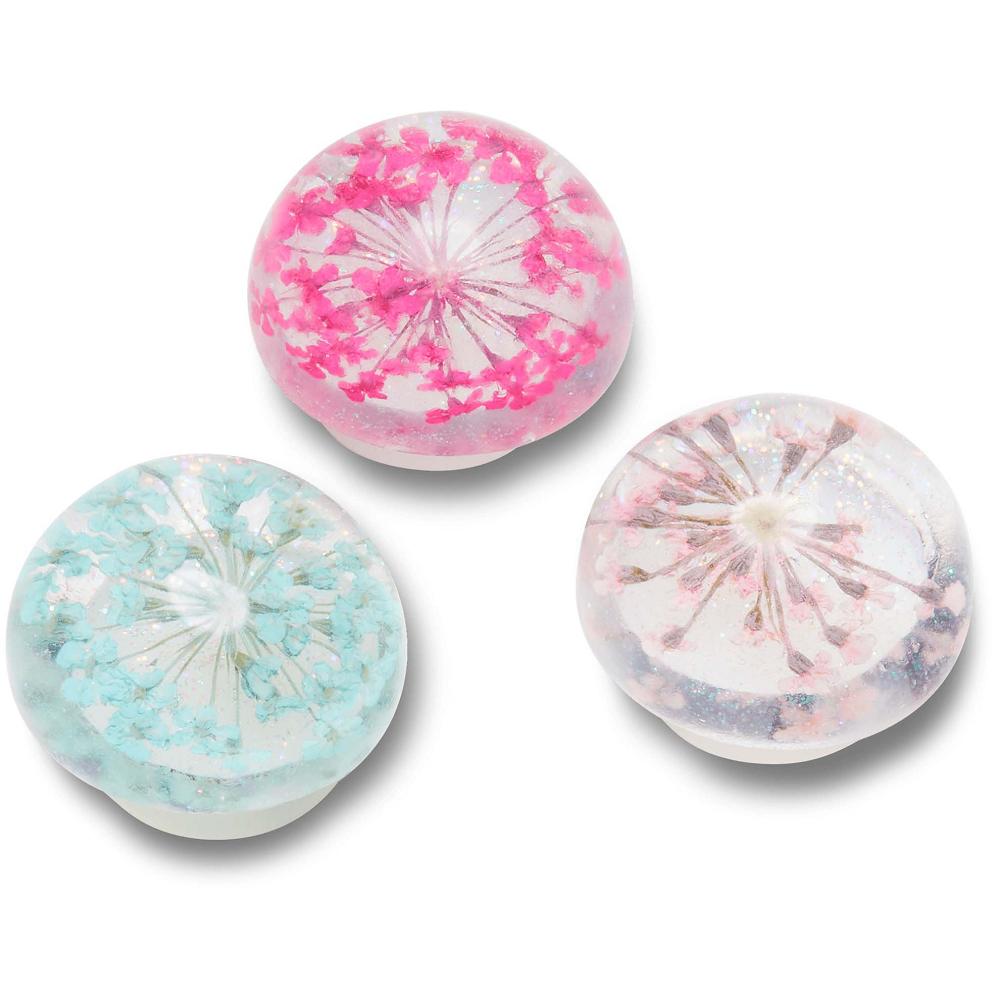Crocs Encapsulated Flower 3 Pack Women Jibbitz Charms | CFGAZP753