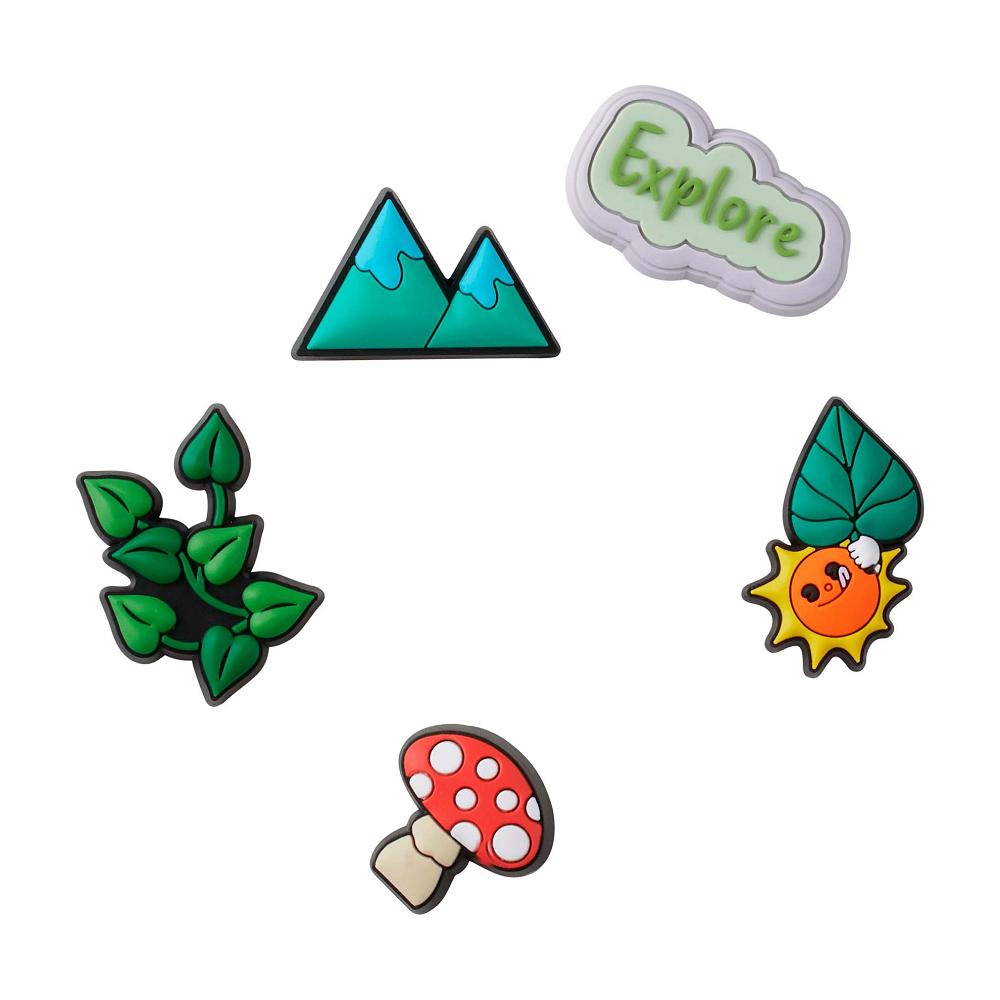 Crocs Explore 5 Pack Men Jibbitz Charms | BWETIR450