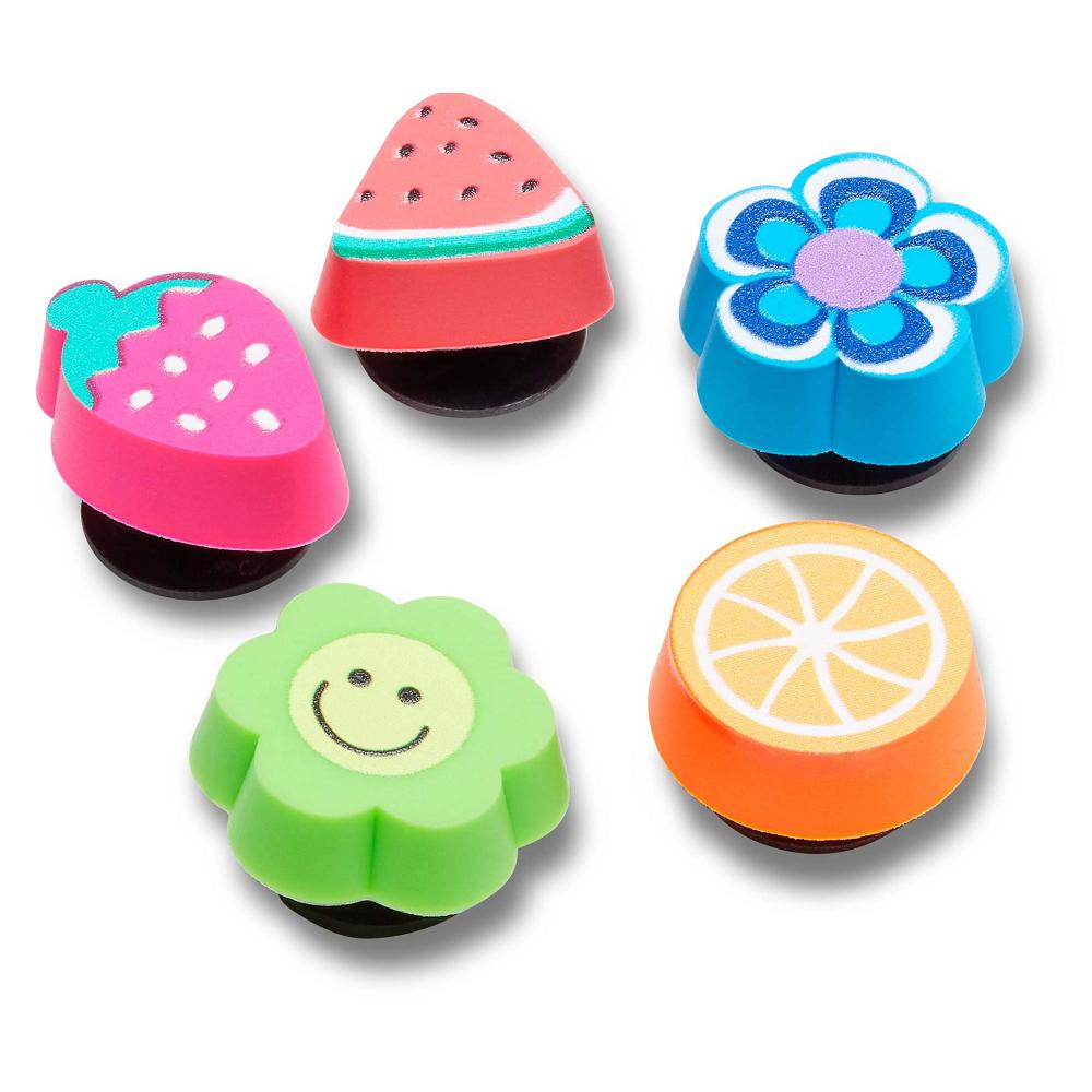 Crocs Fun Eraser 5 Pack Men Jibbitz Charms | ICEMZY570