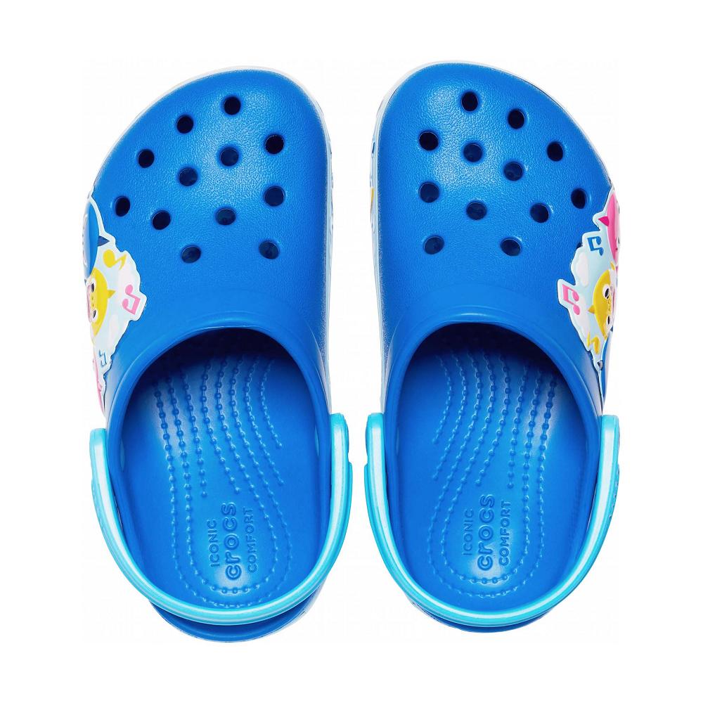 Crocs Fun Lab Baby Shark Band Kids' Clogs Blue | MXGTVY639