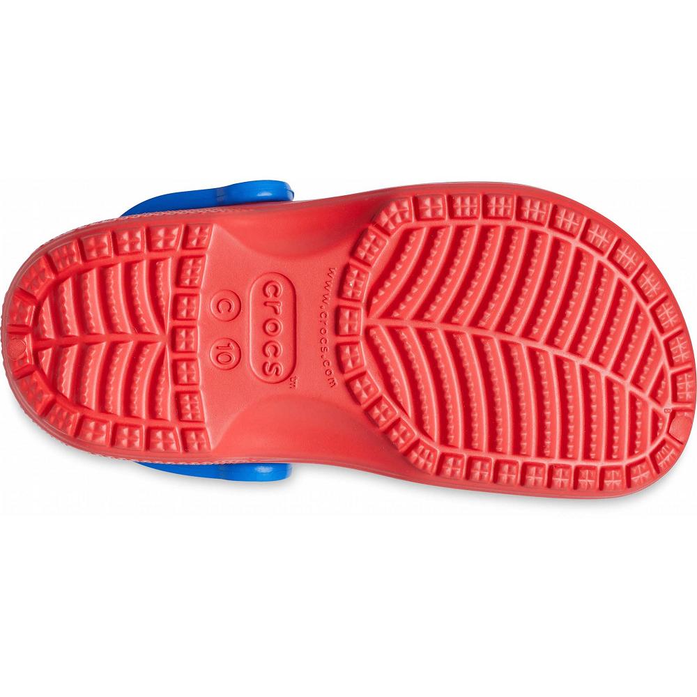 Crocs Fun Lab Classic I AM Spiderman Kids' Clogs Red | TZJAUB841