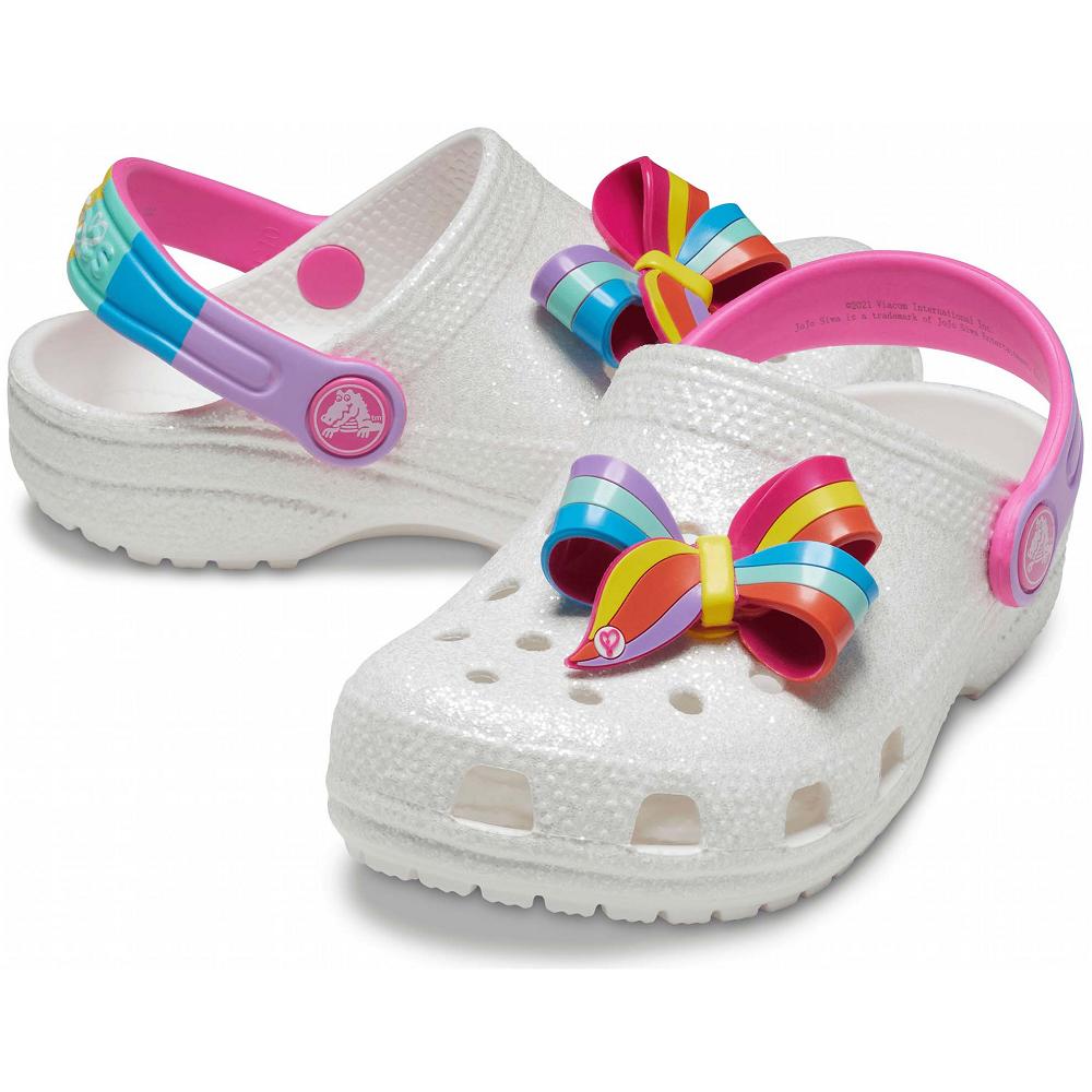 Crocs Fun Lab JoJo Siwa Kids' Clogs White | JDINXA016