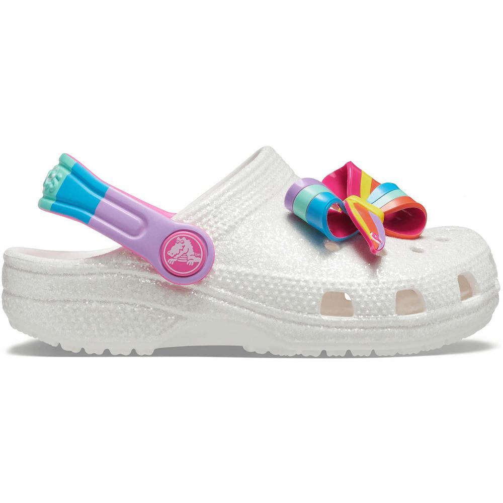 Crocs Fun Lab JoJo Siwa Kids' Clogs White | JDINXA016