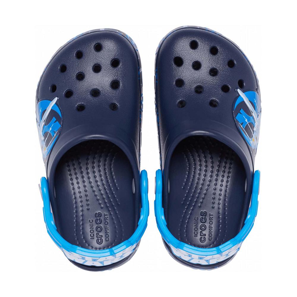 Crocs Fun Lab Lights Luke Skywalker Kids' Clogs Navy | SKAPQC169