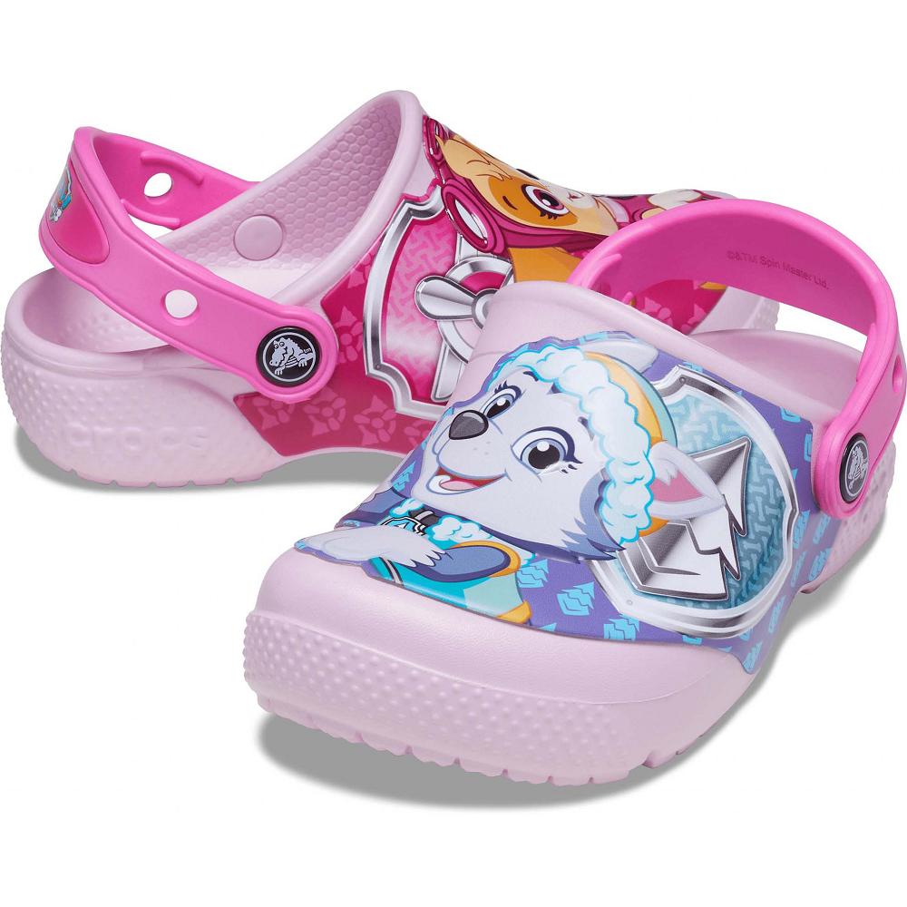 Crocs Fun Lab Paw Patrol™ Patch Kids' Clogs Pink | GVUDOZ510